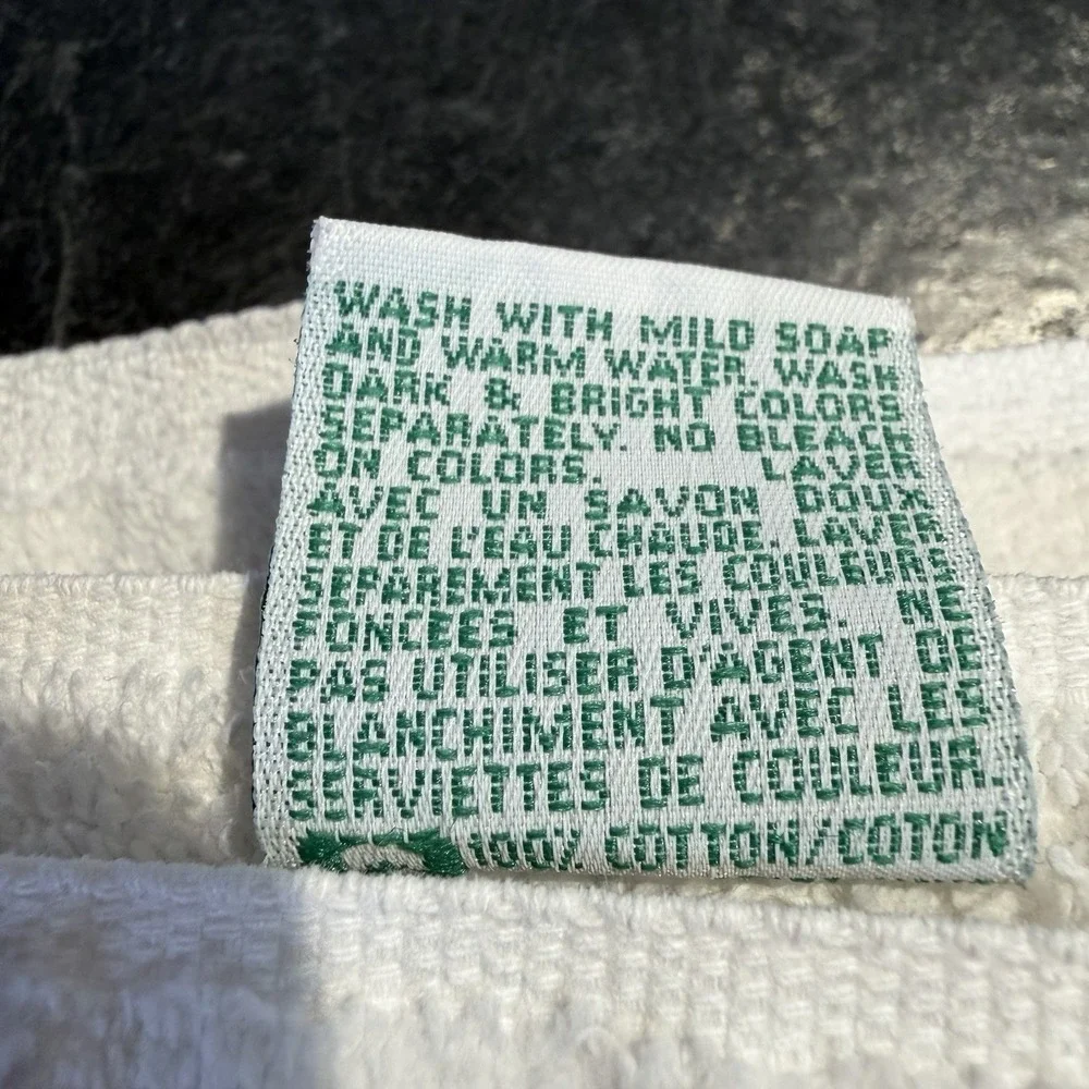 1980s Laura Ashley Bramble Berry Cotton Towel Set 2 Hand Towels 2 Bath Towels